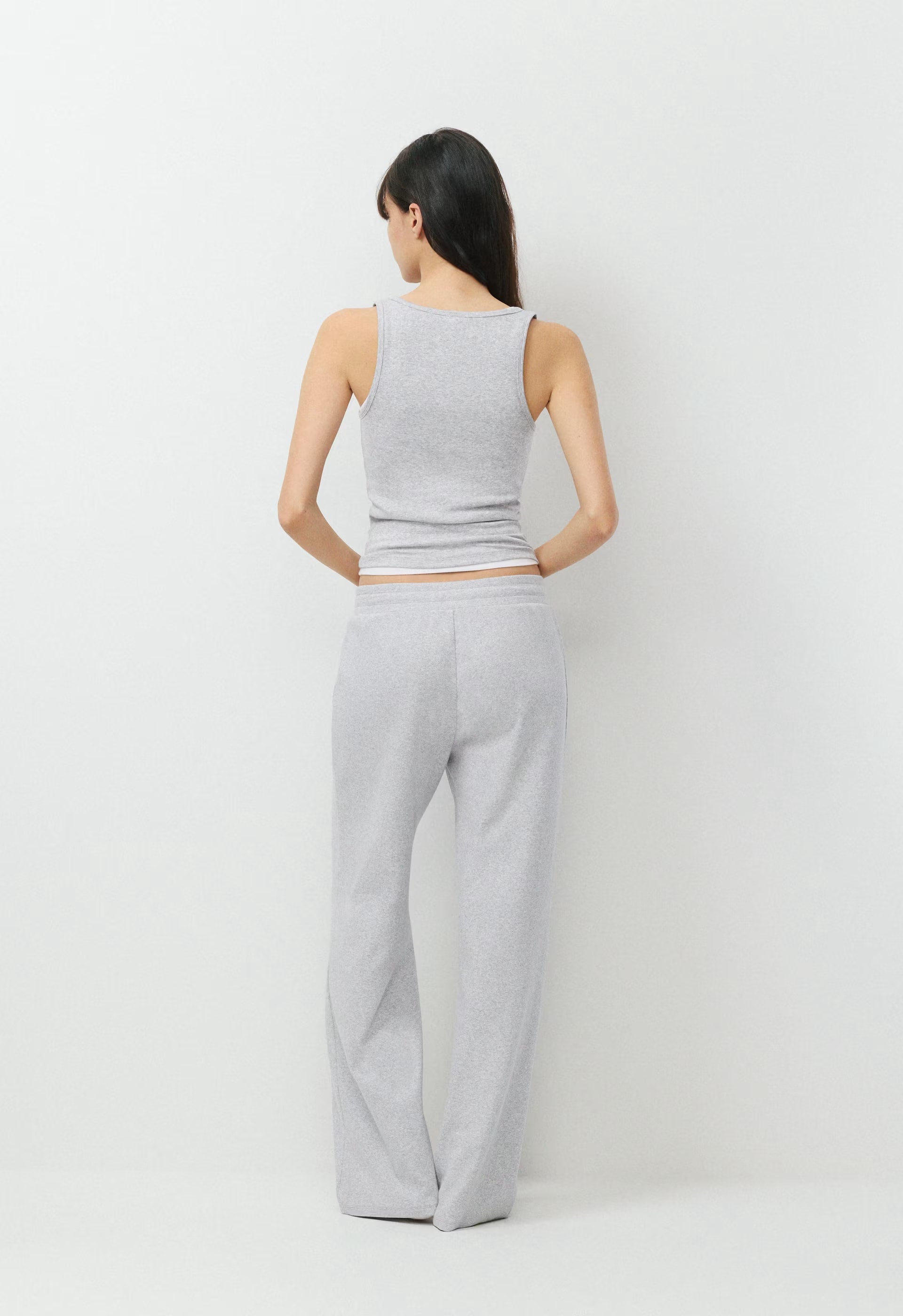 HomeStretch™ Rib Frequency Tank - HEATHER CHROME