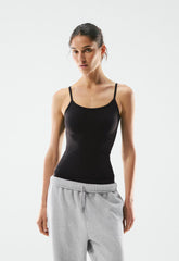 BUTTER Essential Cami Tank - BLACK