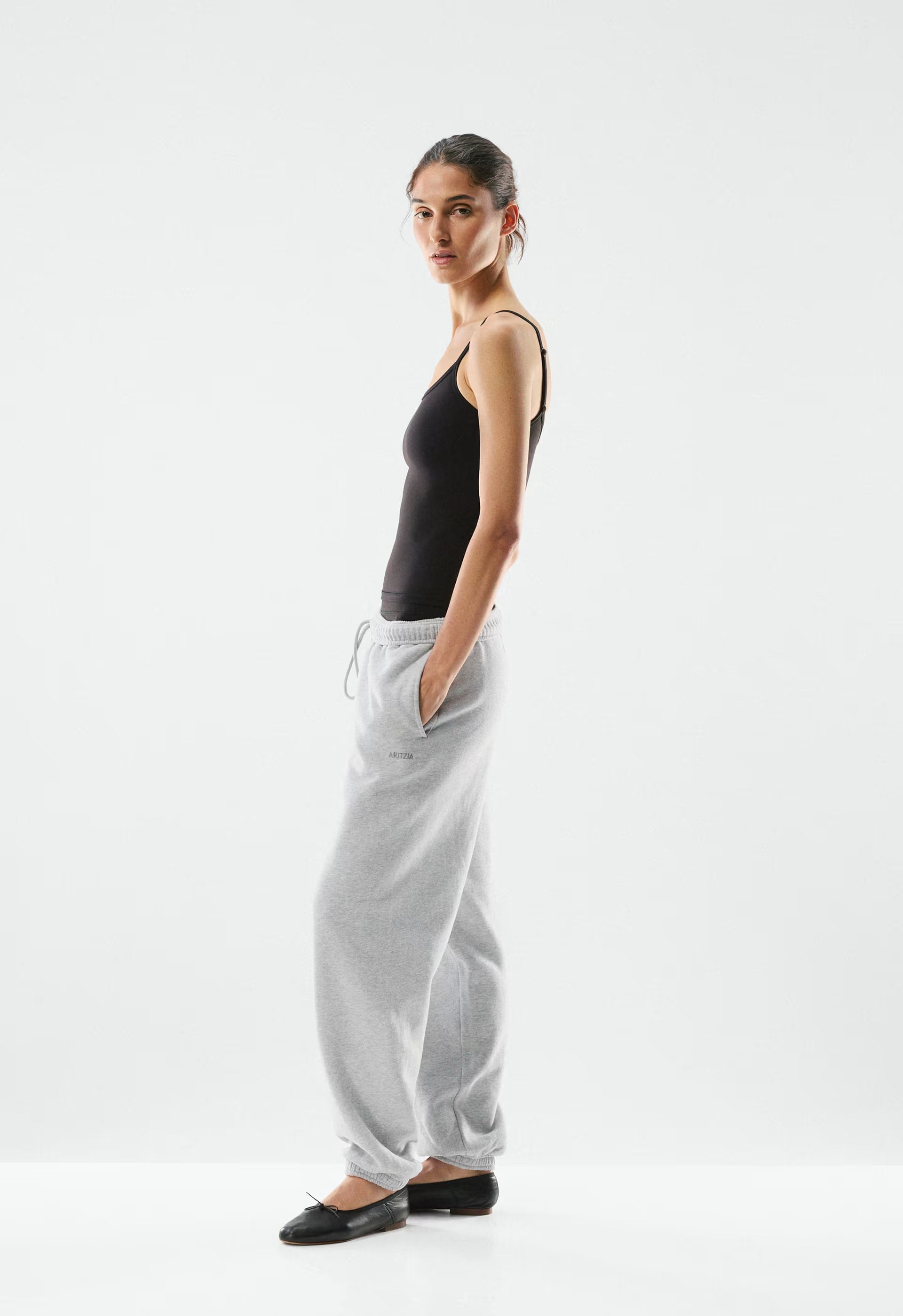 BUTTER Essential Cami Tank - BLACK