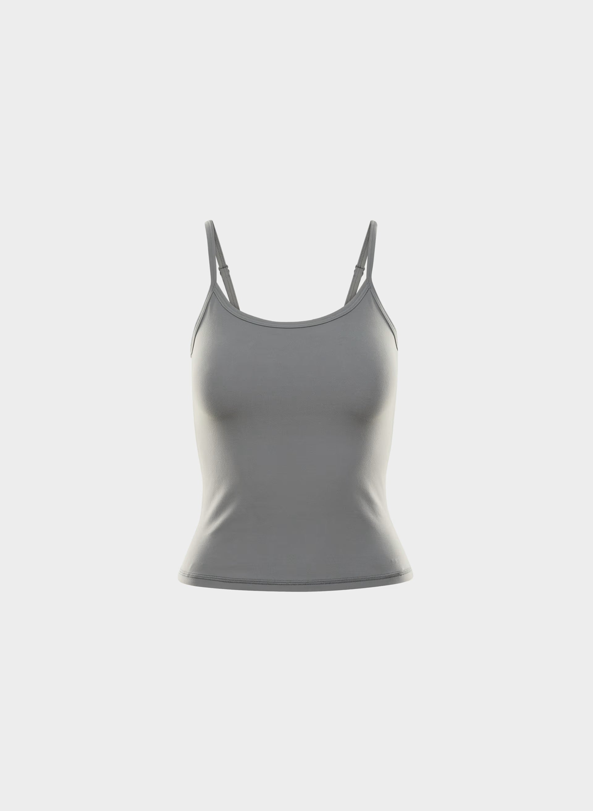 BUTTER Essential Cami Tank - DARK GREY