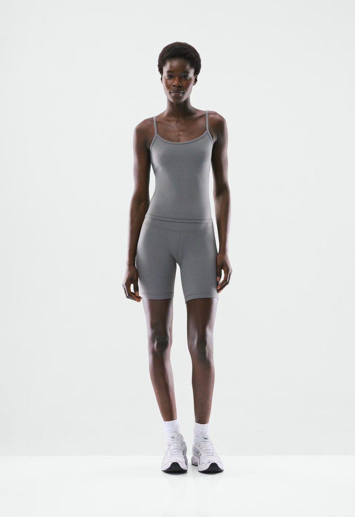 BUTTER Essential Cami Tank - DARK GREY