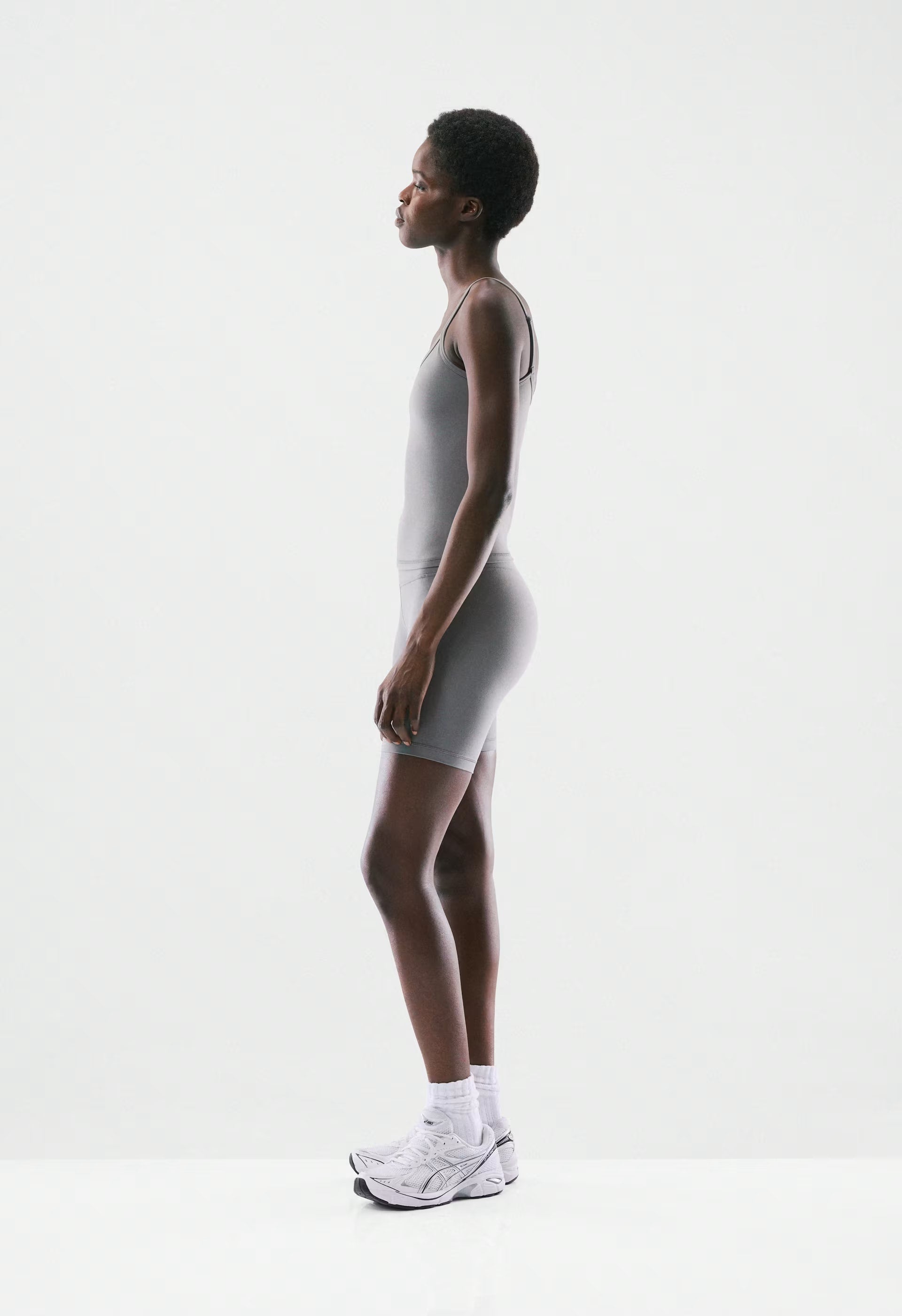BUTTER Essential Cami Tank - DARK GREY