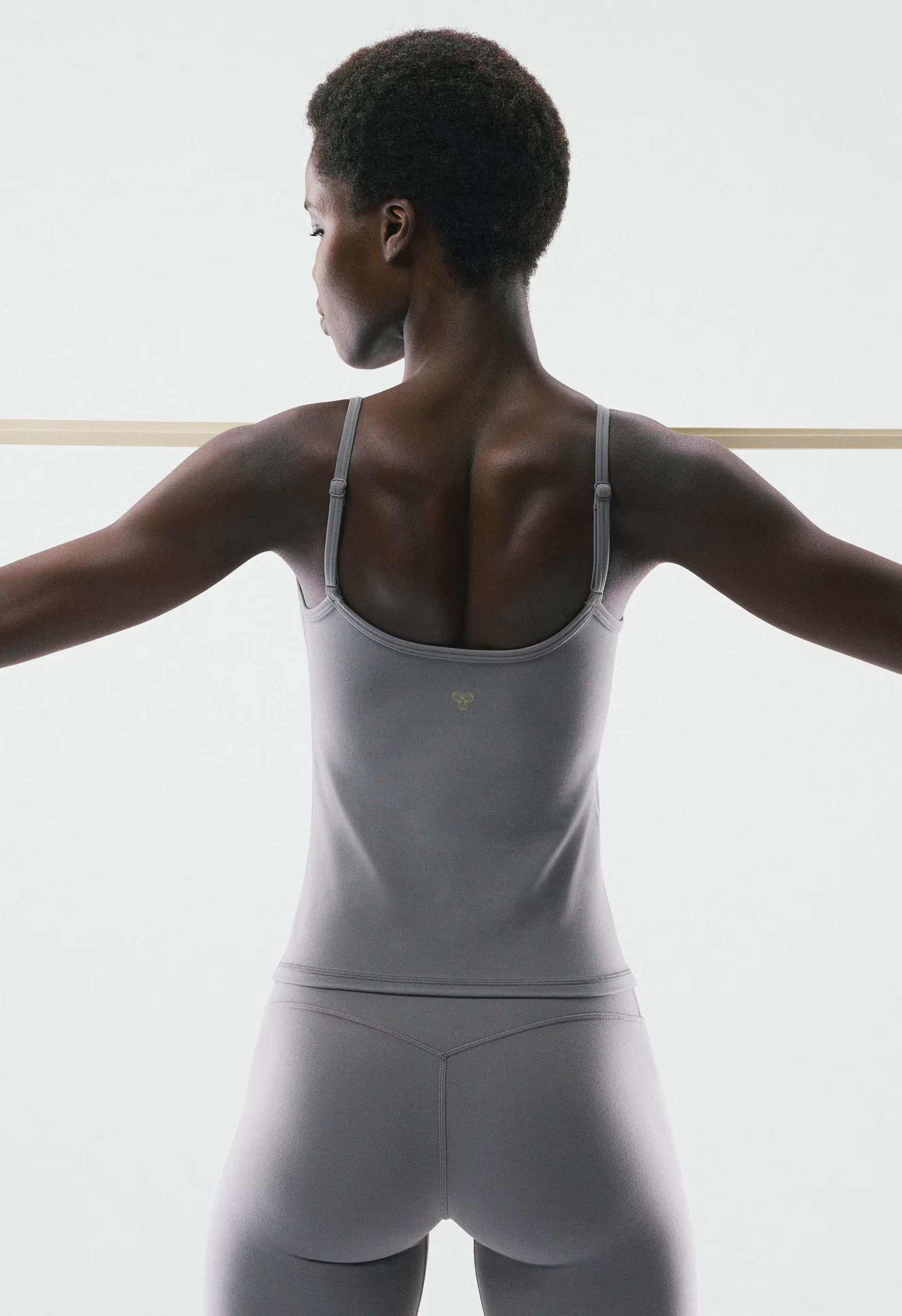 BUTTER Essential Cami Tank - DARK GREY
