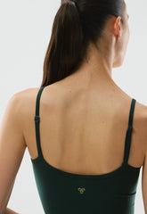 BUTTER Essential Cami Tank - FIGTREE GREEN