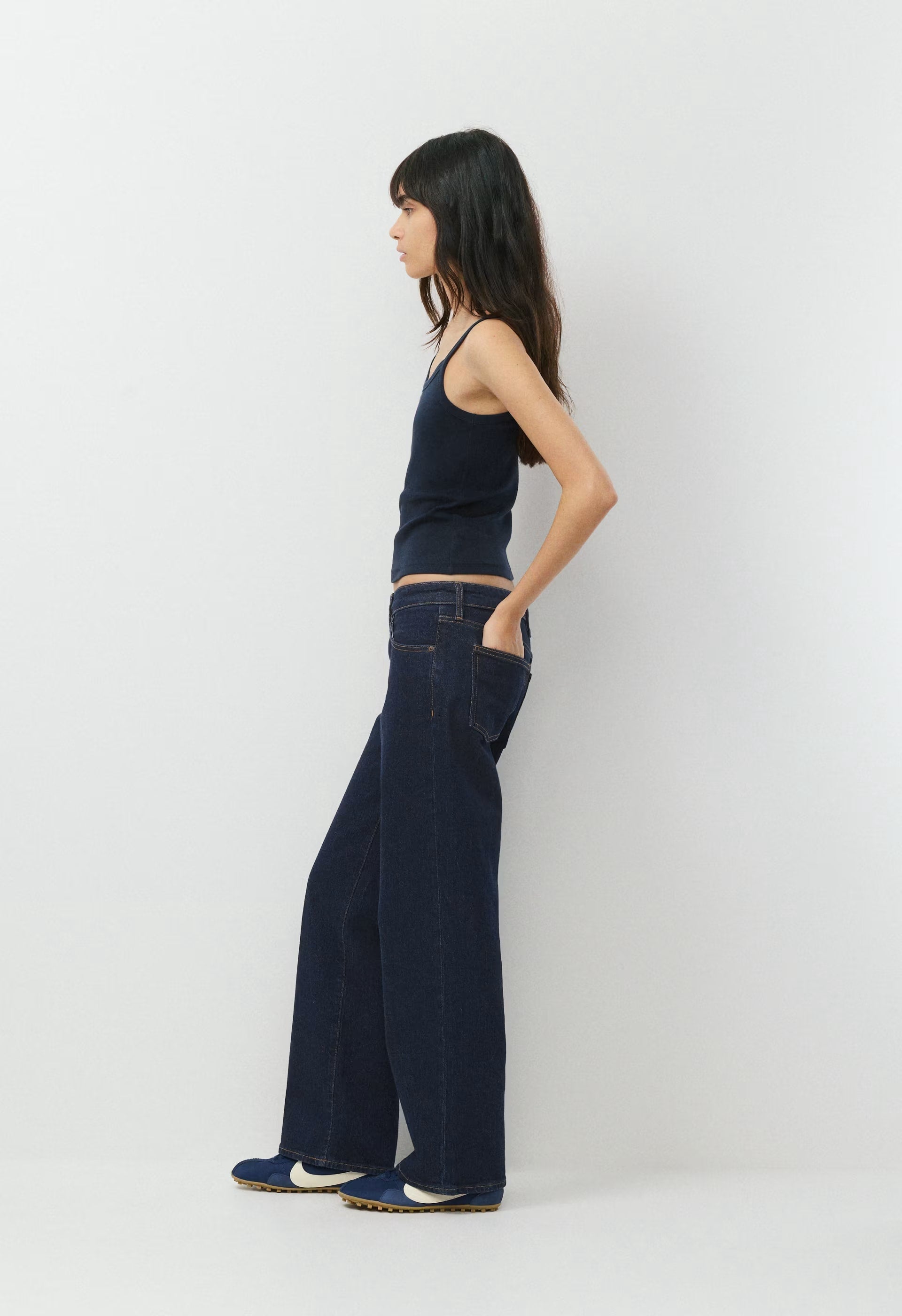 HomeStretch™ Rib Spectrum Cami Tank - ADMIRAL