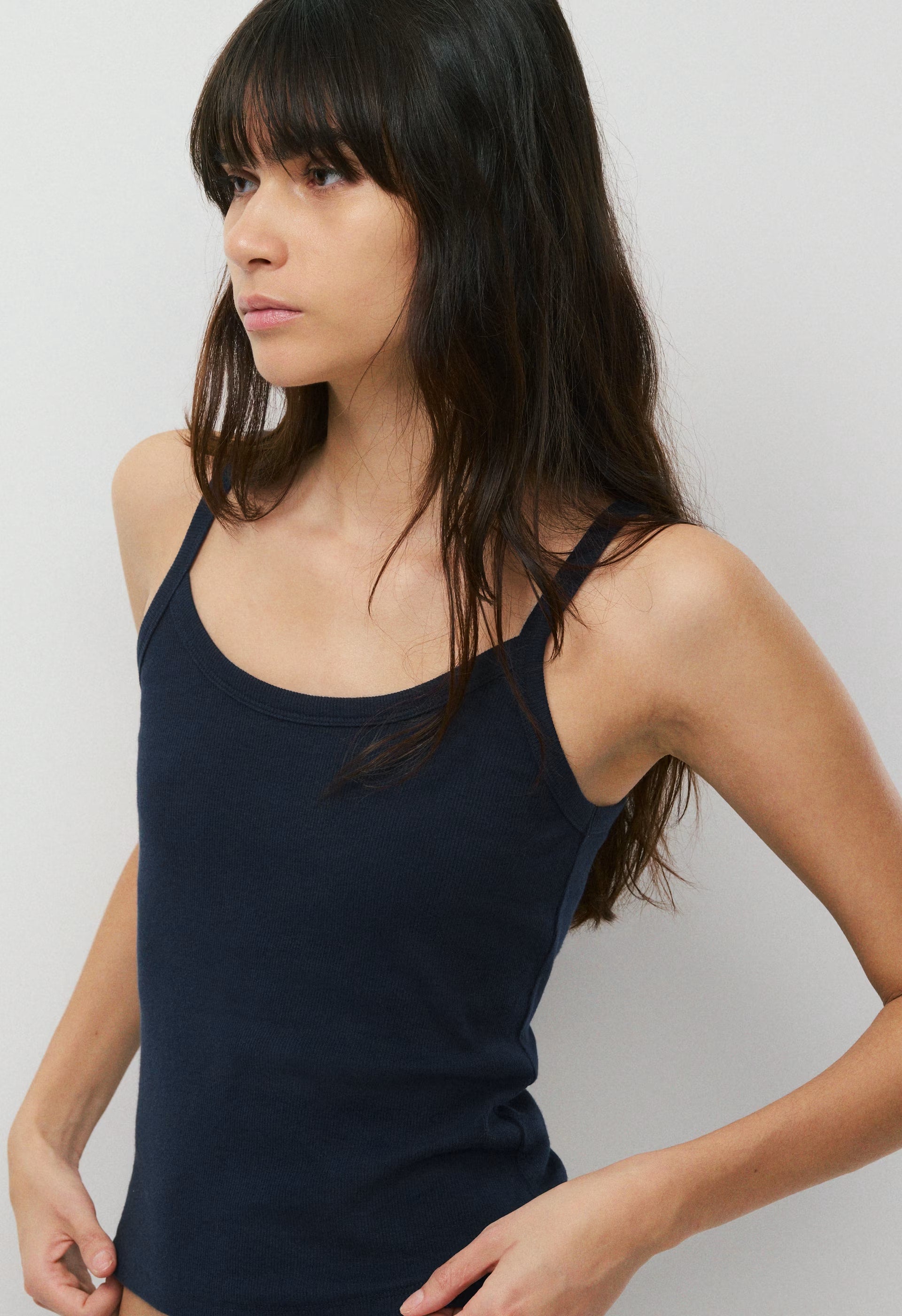 HomeStretch™ Rib Spectrum Cami Tank - ADMIRAL