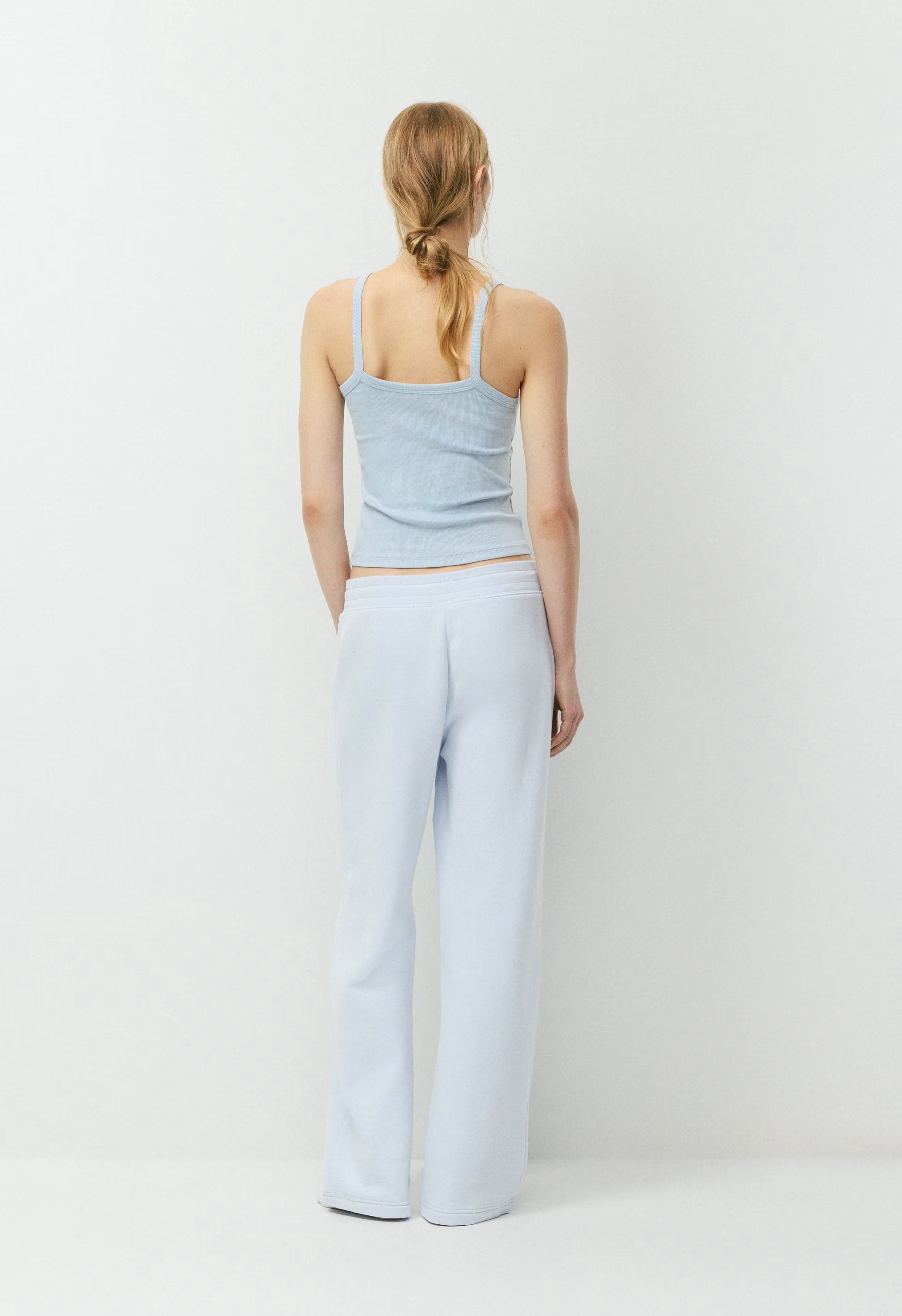 HomeStretch™ Rib Spectrum Cami Tank - DEW BLUE
