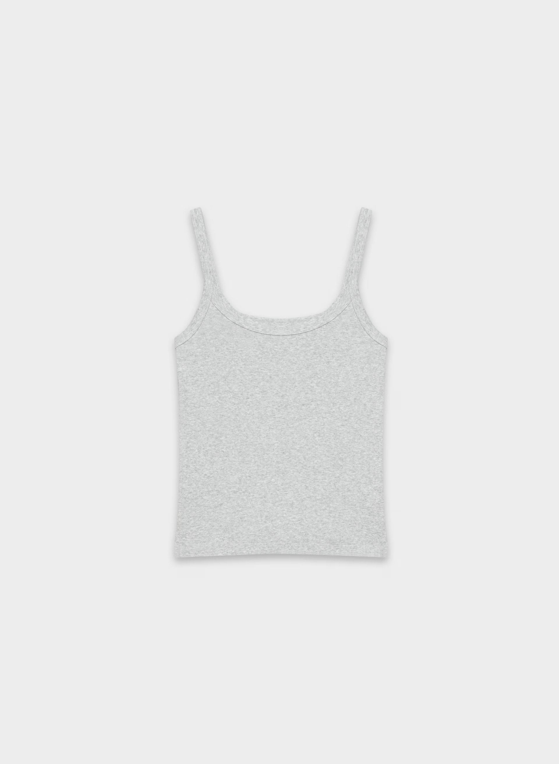 HomeStretch™ Rib Spectrum Cami Tank - HEATHER CHROME