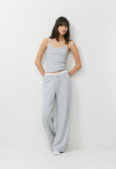 HomeStretch™ Rib Spectrum Cami Tank - HEATHER CHROME