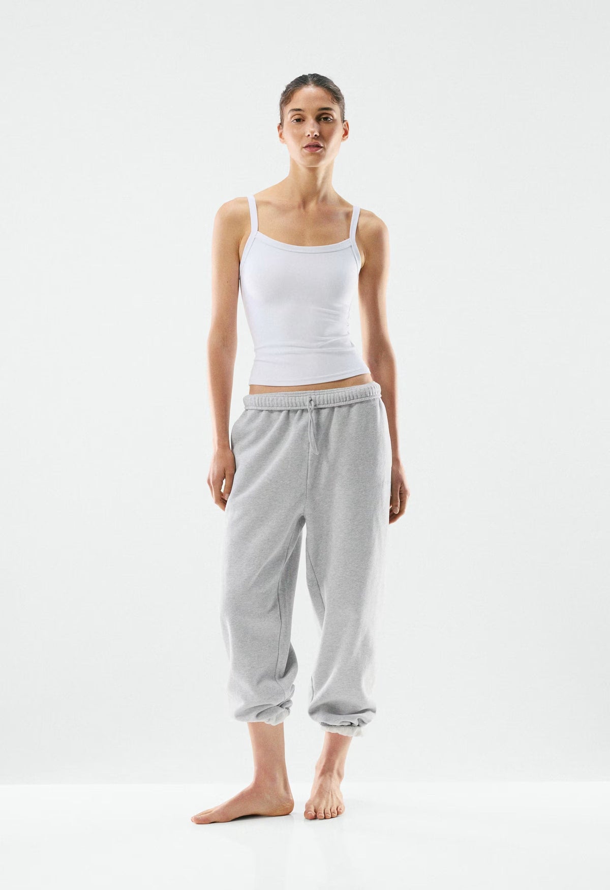 BUTTER Tumbler Tank - BRIGHT WHITE