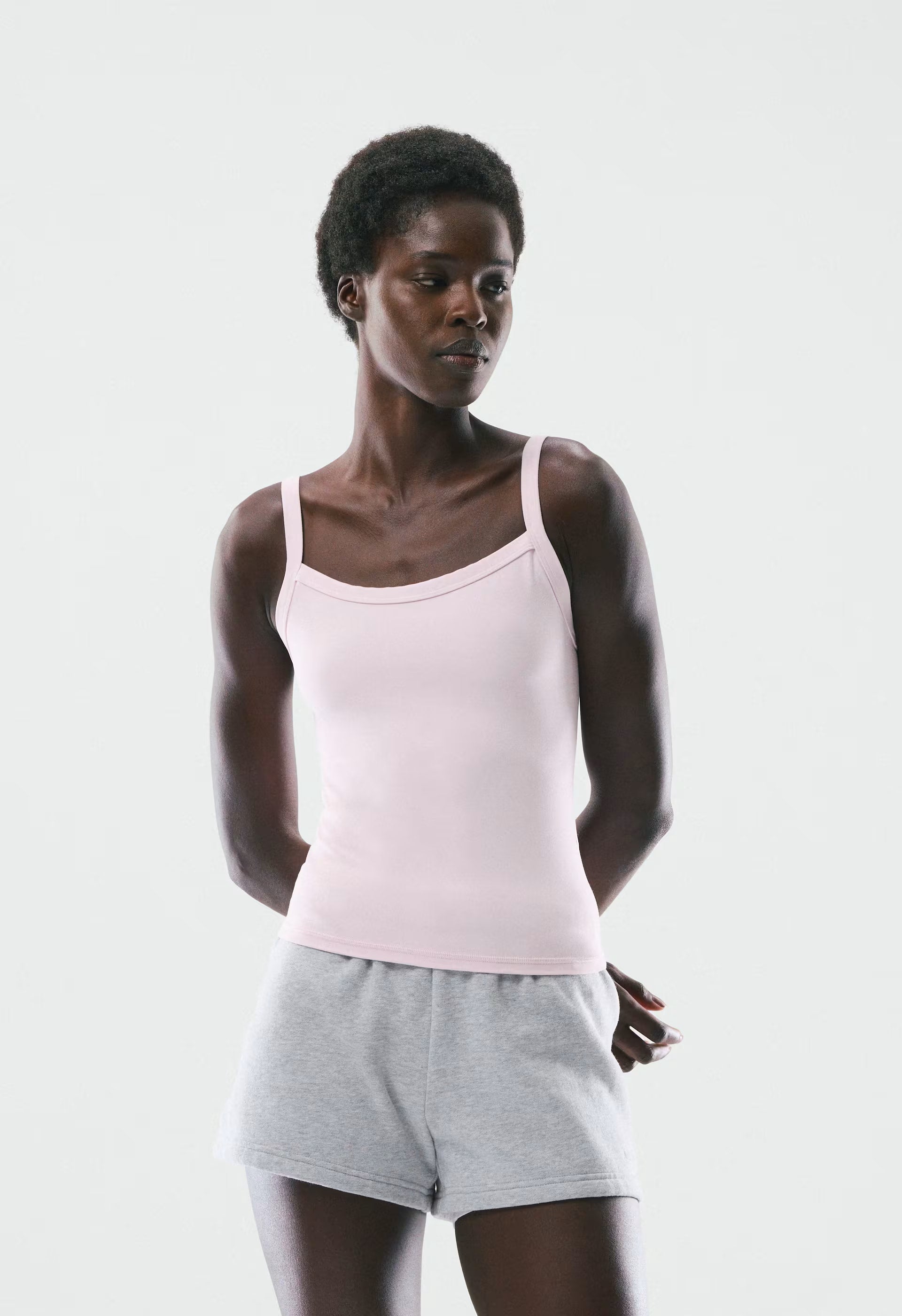 BUTTER Tumbler Tank - MAGNOLIA