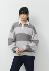Mighty Cotton™ Lomu Polo - HTHR CHRM/ HTHR DK GRY