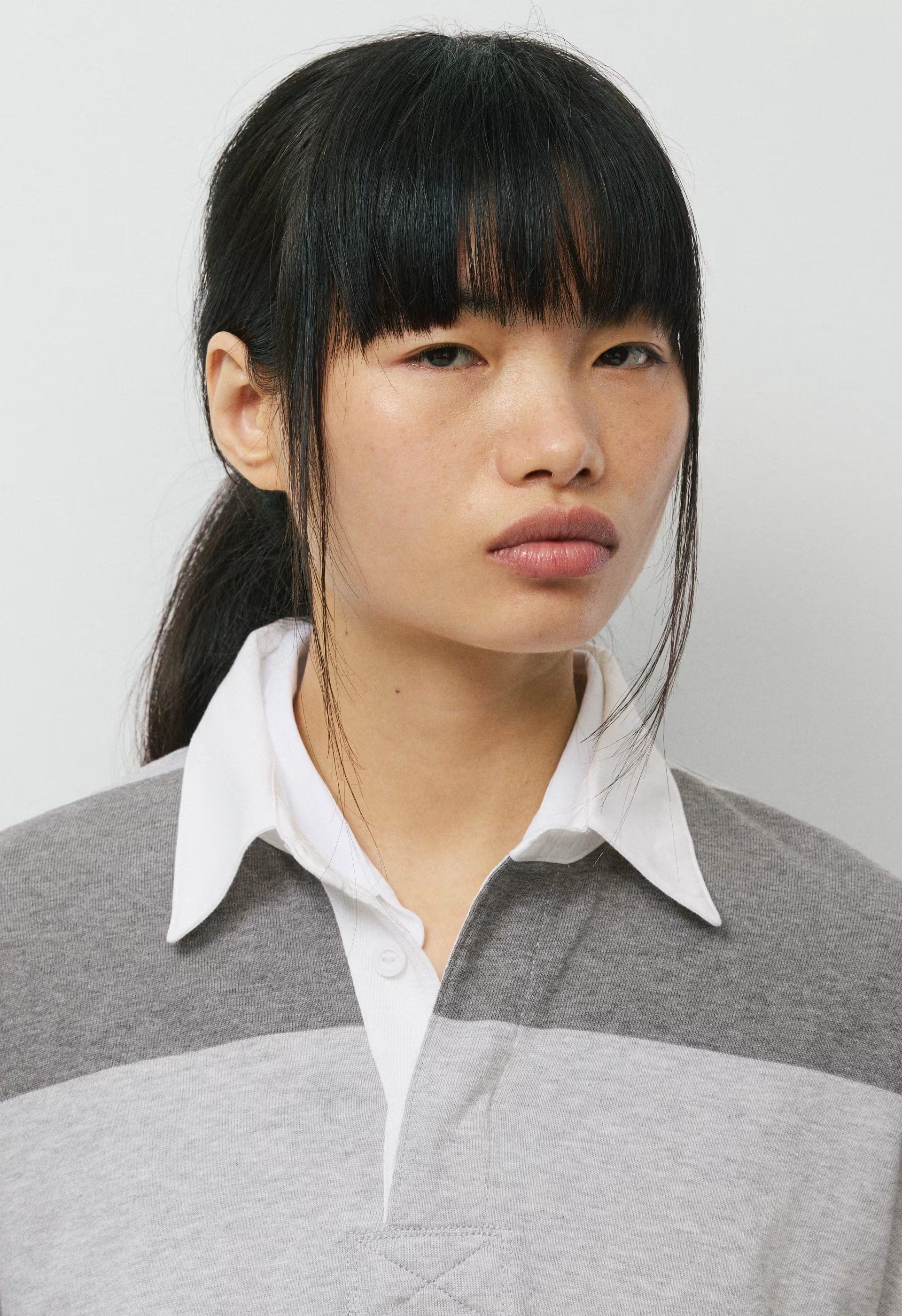 Mighty Cotton™ Lomu Polo - HTHR CHRM/ HTHR DK GRY