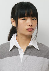 Mighty Cotton™ Lomu Polo - HTHR CHRM/ HTHR DK GRY