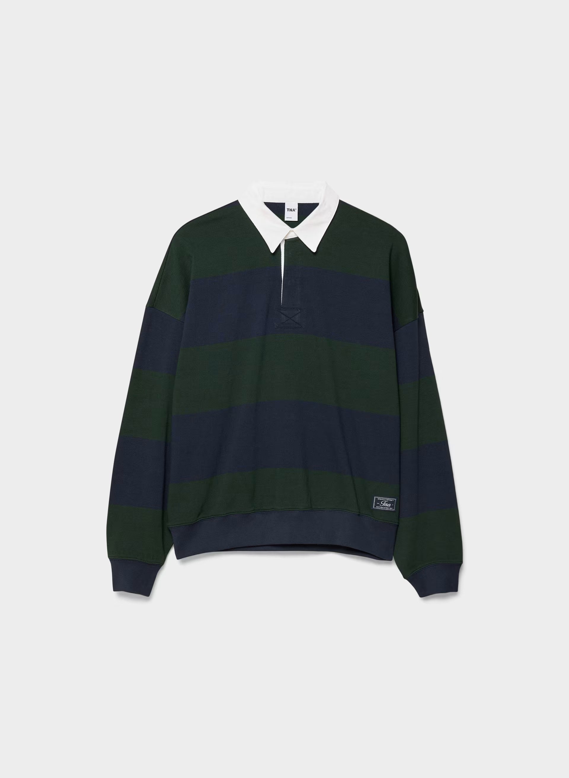 Mighty Cotton™ Lomu Polo - FGTR GREEN/ADMRL NAVY