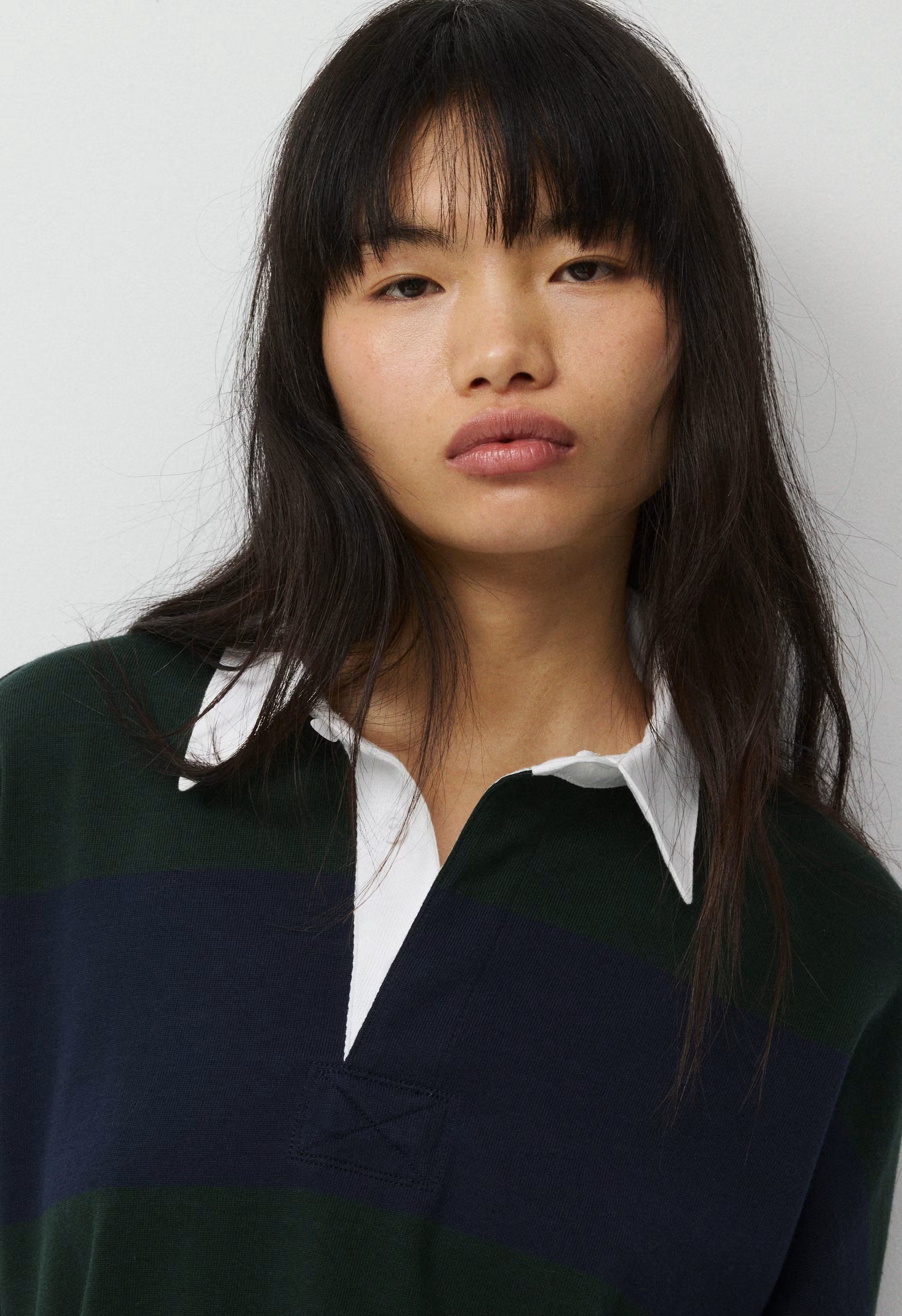 Mighty Cotton™ Lomu Polo - FGTR GREEN/ADMRL NAVY