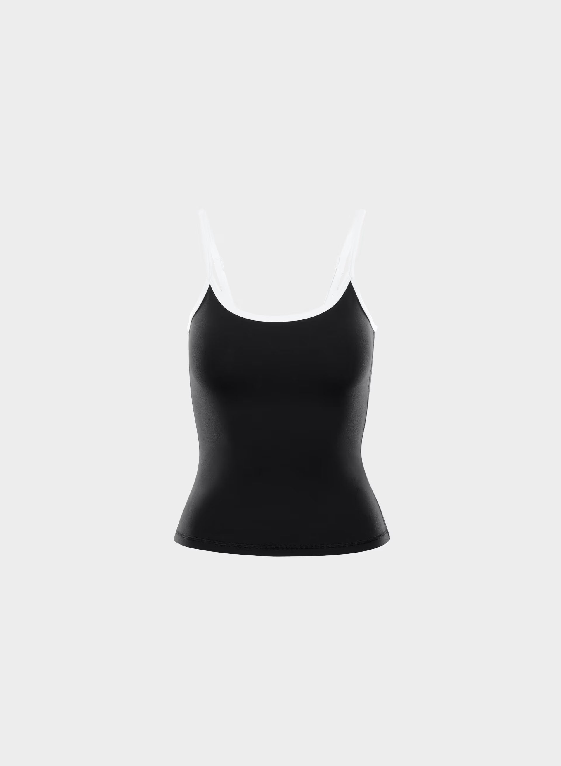 LIFE Essential Camisole - BLACK /BRIGHT WHT