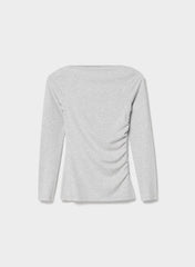 GoodLux Cora Longsleeve - HEATHER CHROME