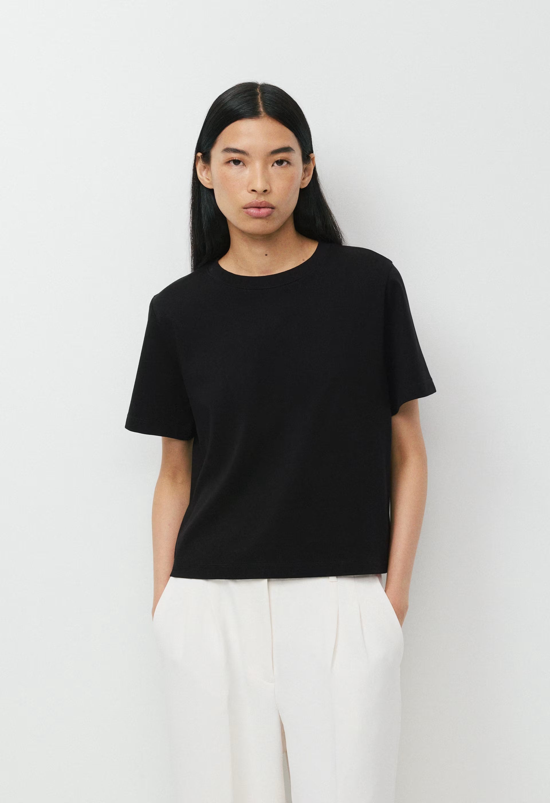 InterLock Cotton Function T-Shirt - BLACK