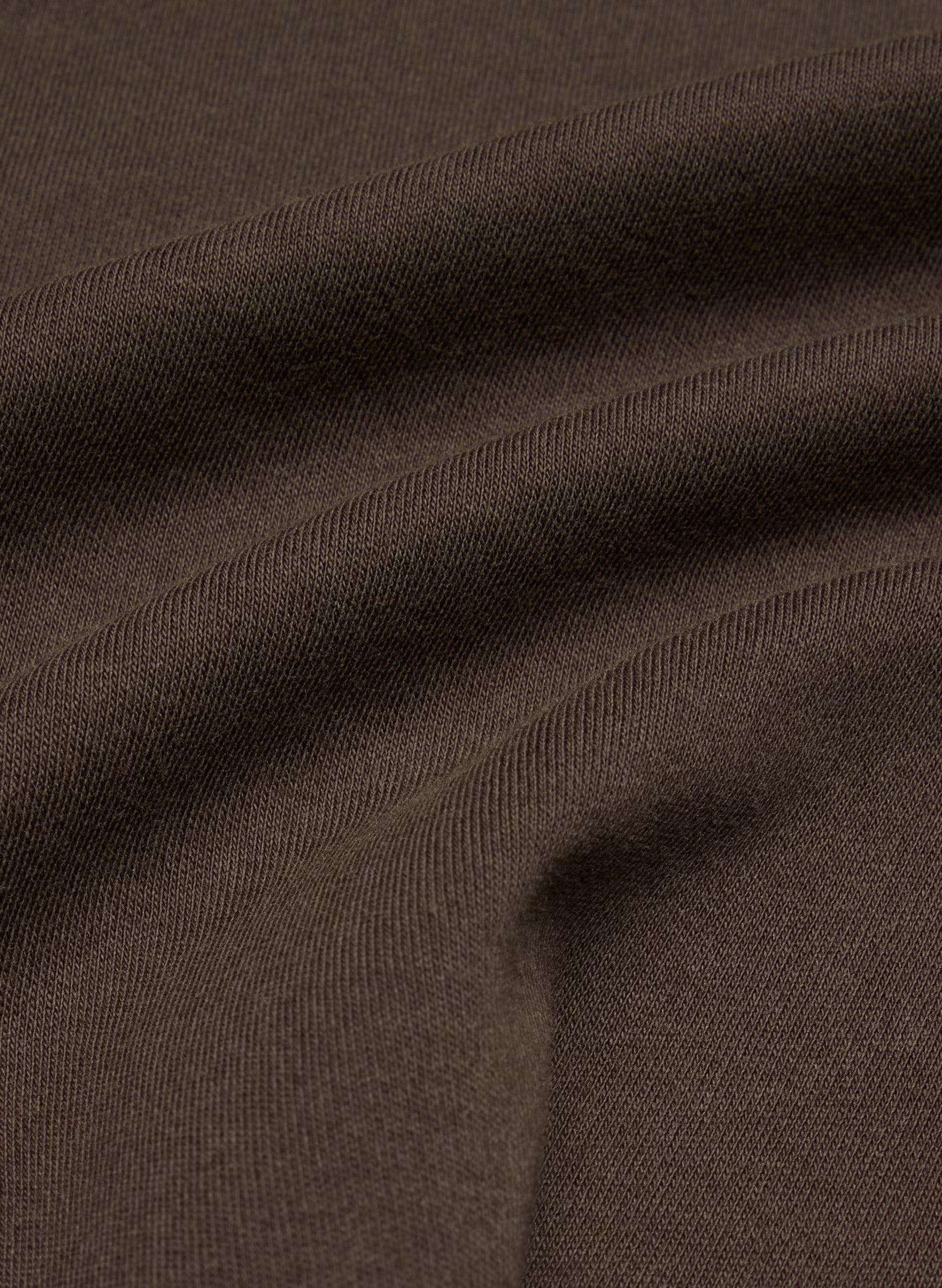 InterLock Cotton Function T-Shirt - RICH MOCHA BROWN