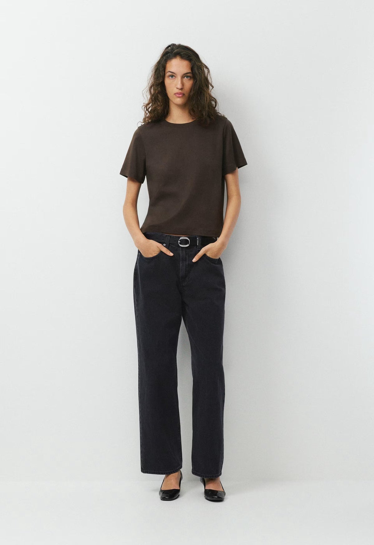 InterLock Cotton Function T-Shirt - RICH MOCHA BROWN