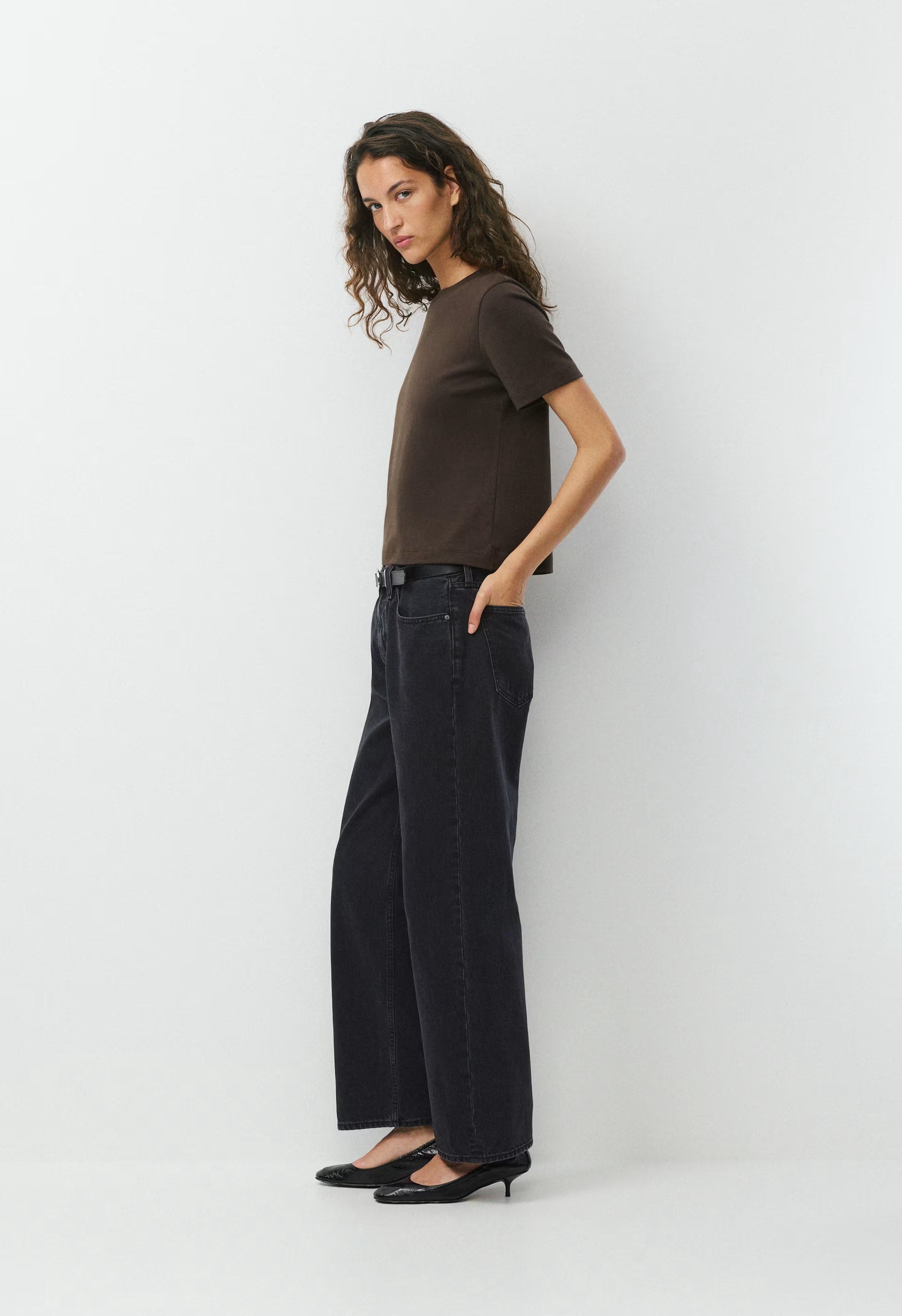 InterLock Cotton Function T-Shirt - RICH MOCHA BROWN