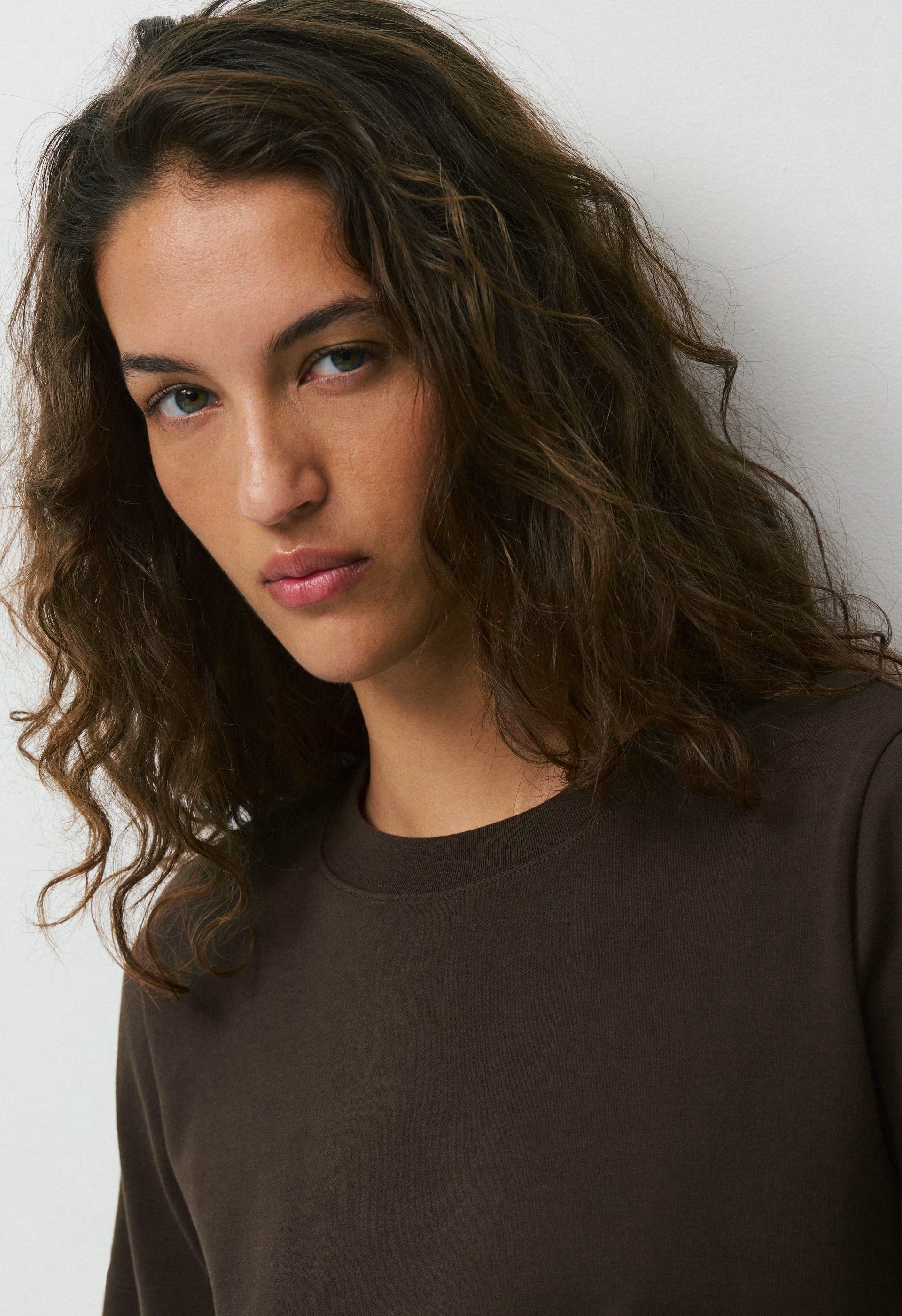 InterLock Cotton Function T-Shirt - RICH MOCHA BROWN