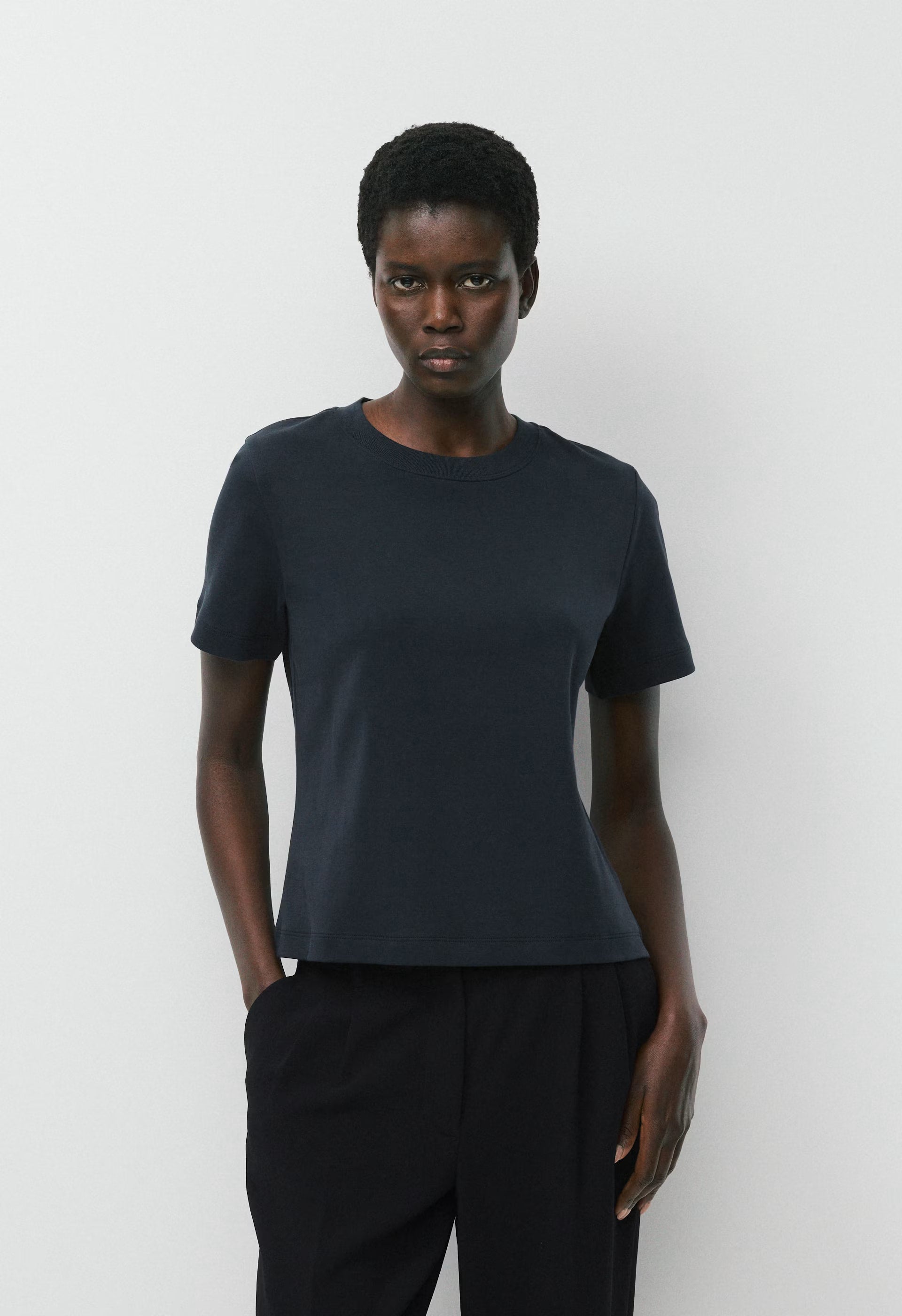 InterLock Cotton Function T-Shirt - DARK NIGHT NAVY