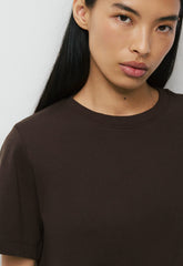 InterLock Cotton Function T-Shirt - CACAO NIB BROWN