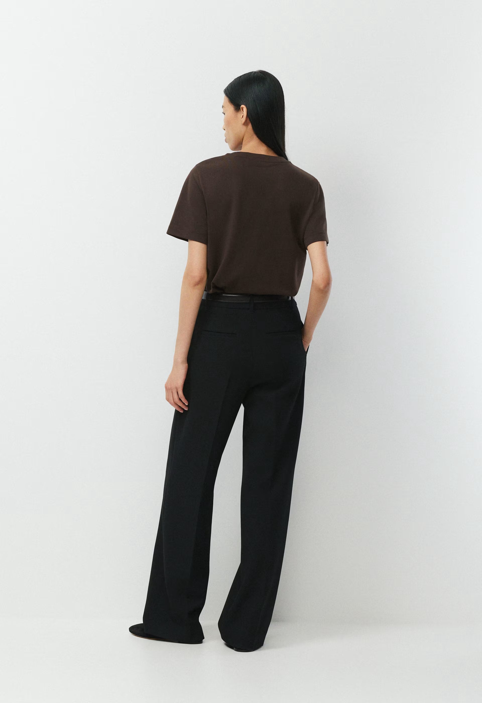 InterLock Cotton Function T-Shirt - CACAO NIB BROWN