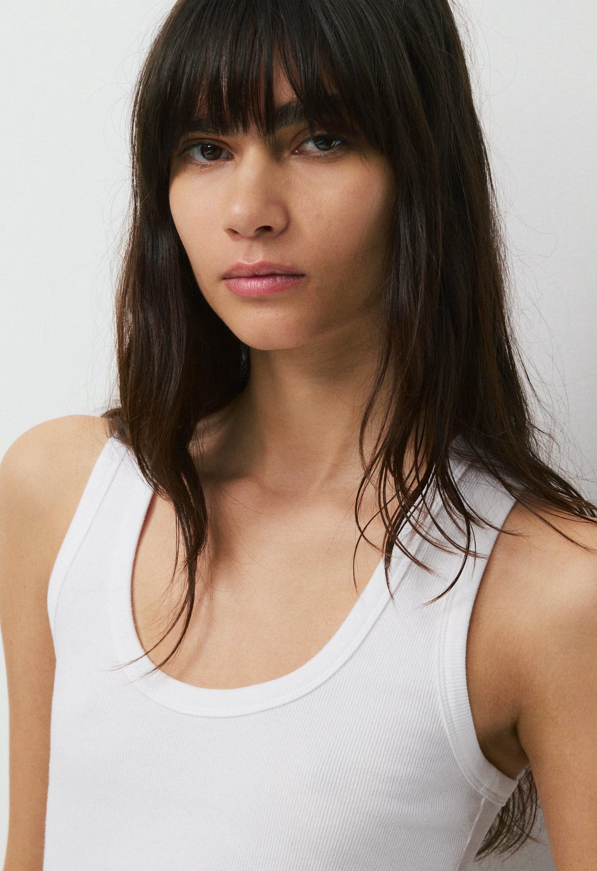 HomeStretch™ Rib Vinyl Tank - CACAO NB BROWN/MULTI