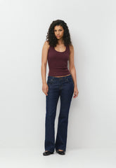 HomeStretch™ Rib Vinyl Tank - GALA PLUM
