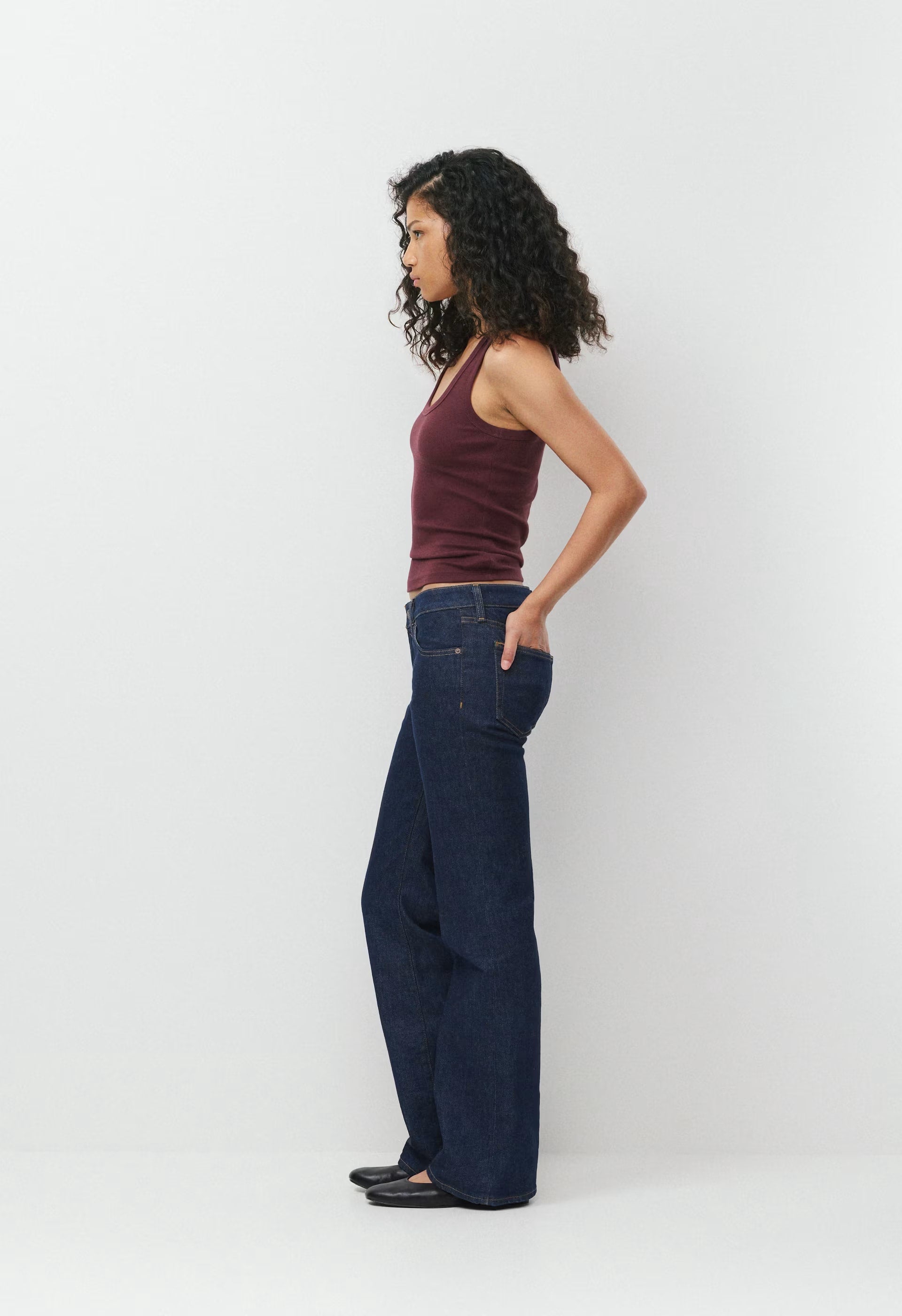 HomeStretch™ Rib Vinyl Tank - GALA PLUM