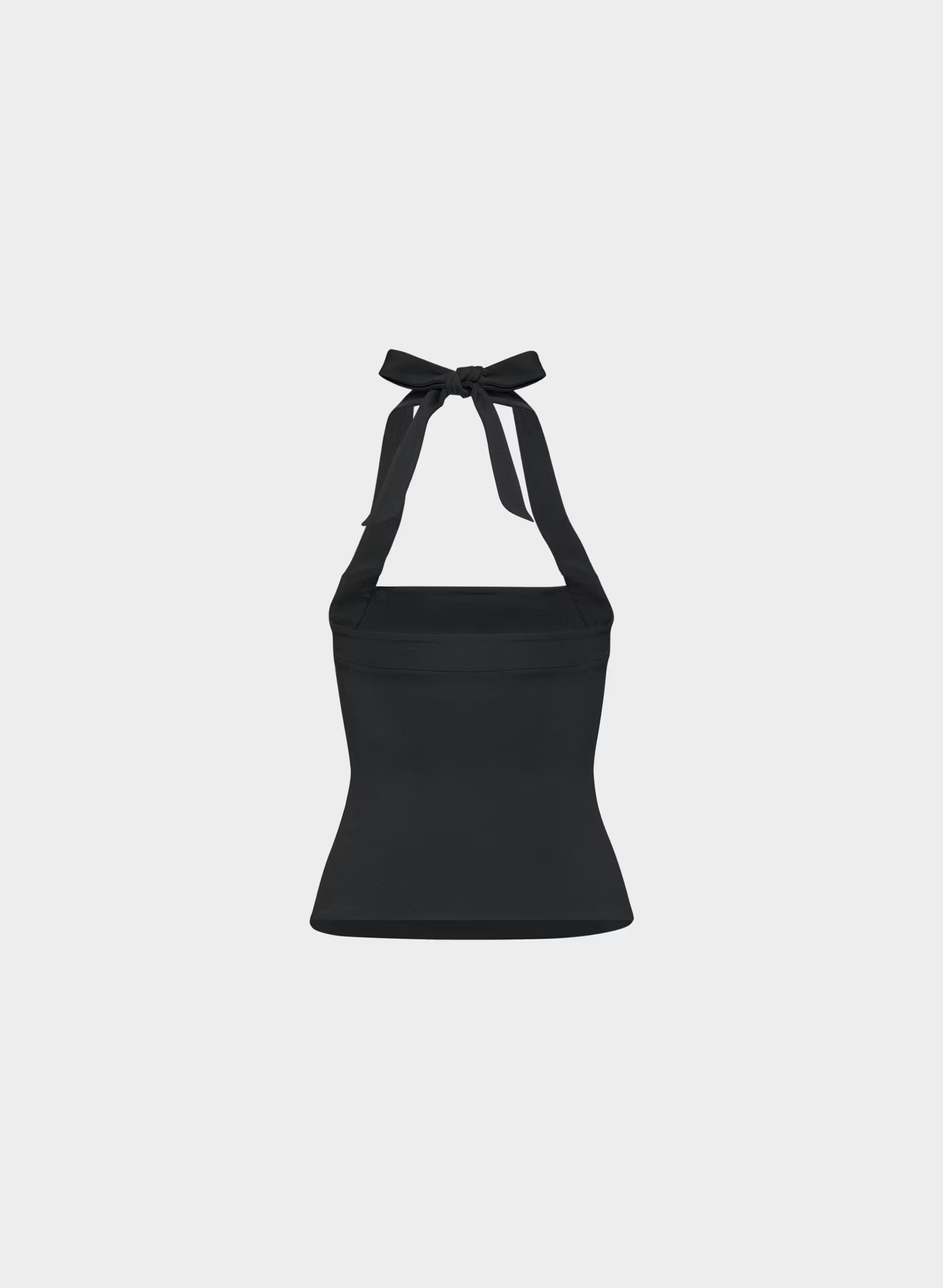 Original Contour Optimum Halter Top - BLACK