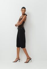 Original Contour Optimum Halter Top - RICH MOCHA BROWN
