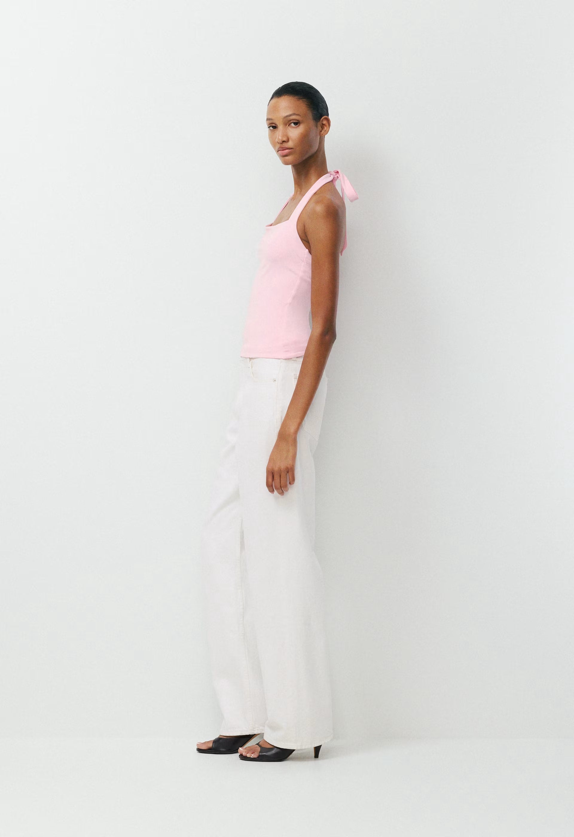 Original Contour Optimum Halter Top - MILKSHAKE PINK