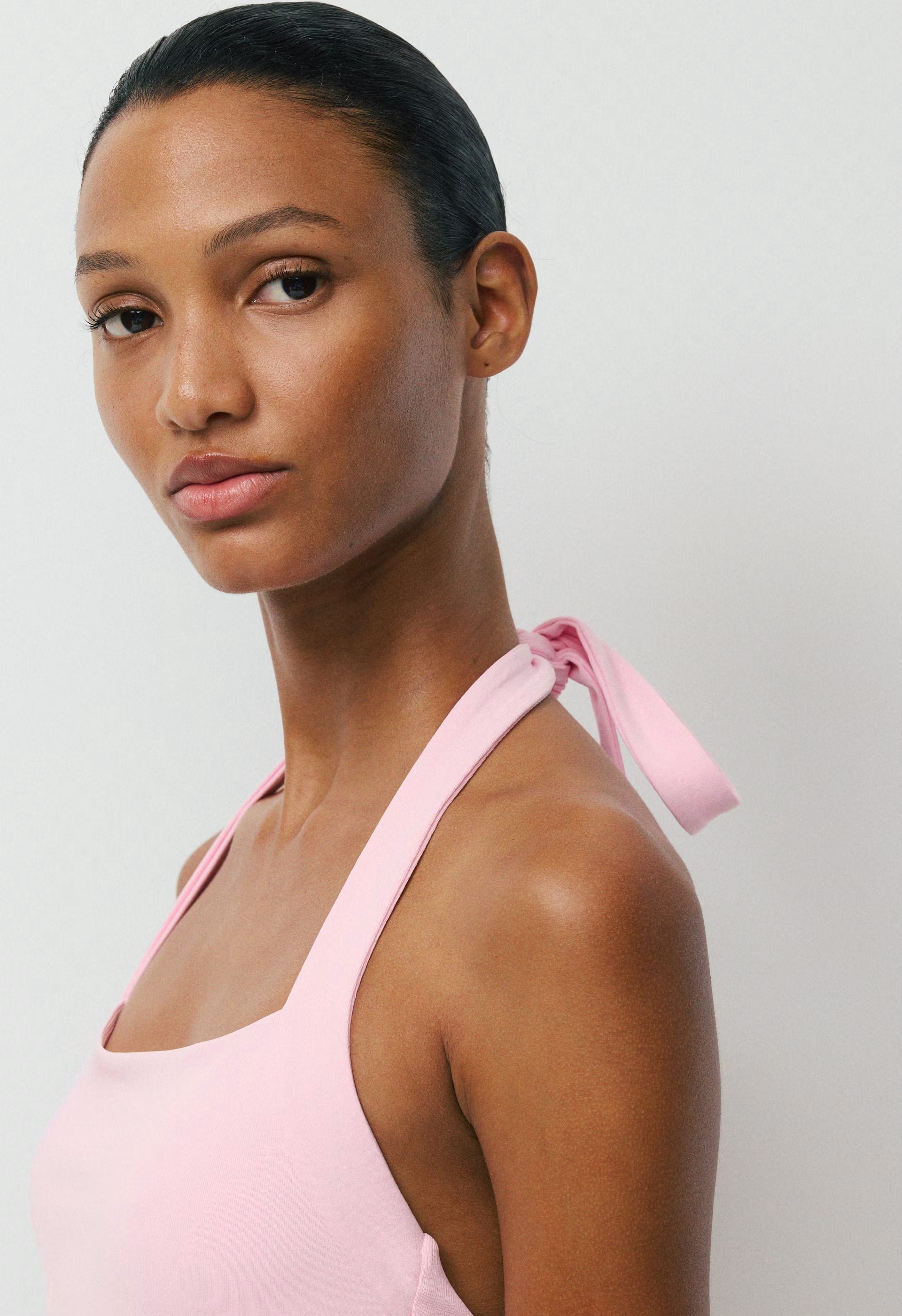 Original Contour Optimum Halter Top - MILKSHAKE PINK