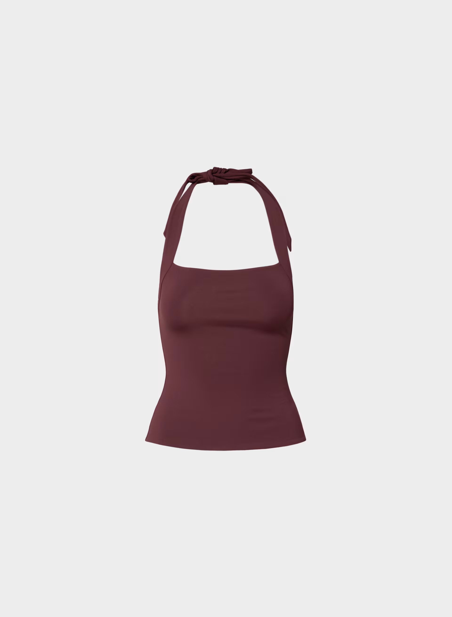 Original Contour Optimum Halter Top - GALA PLUM