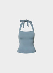 Original Contour Optimum Halter Top - BLUE MIRAGE