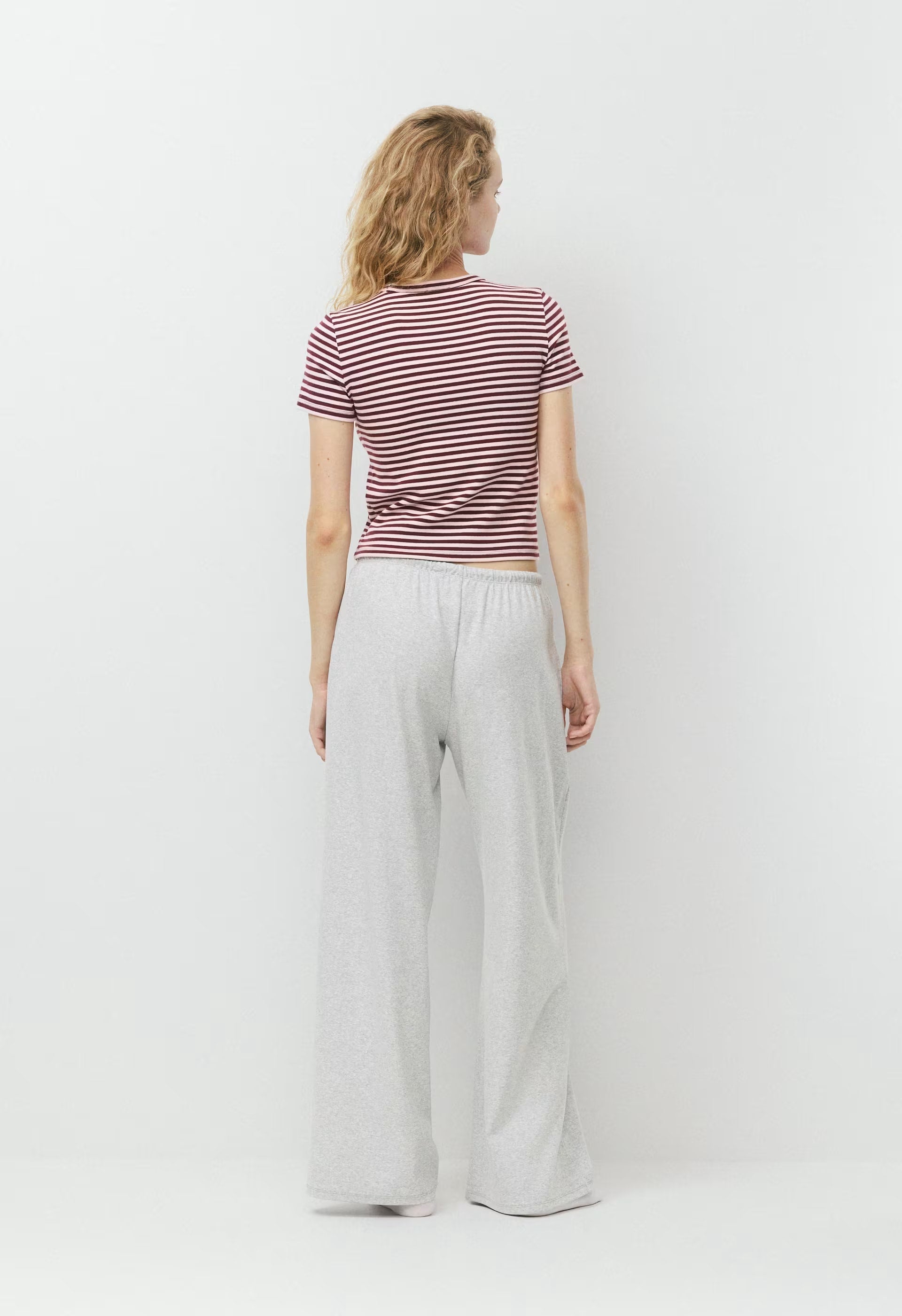 Little Ripple T-Shirt - MAGNOLIA/GALA PLUM