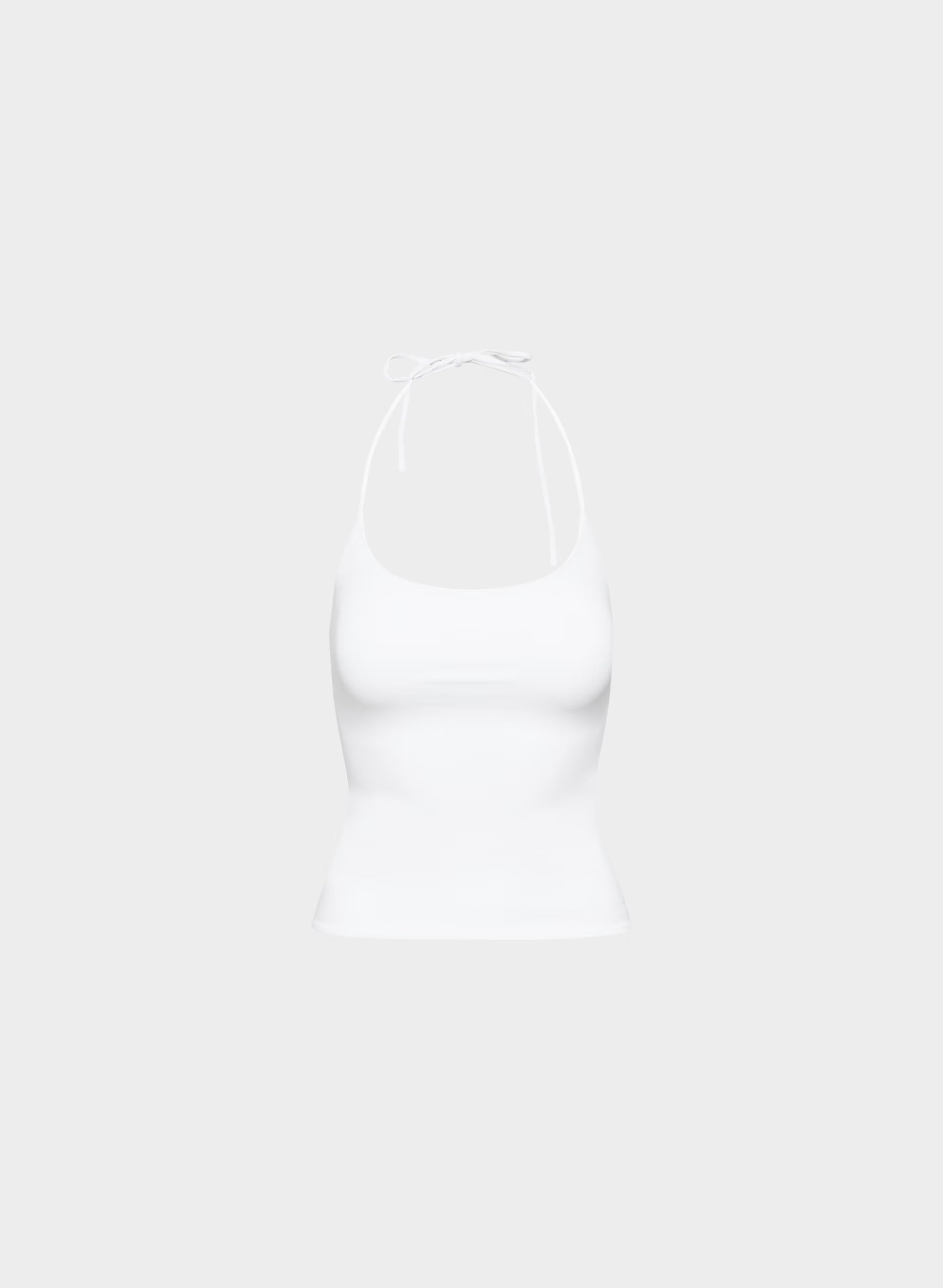 Original Contour Grace Halter Top - BRIGHT WHITE