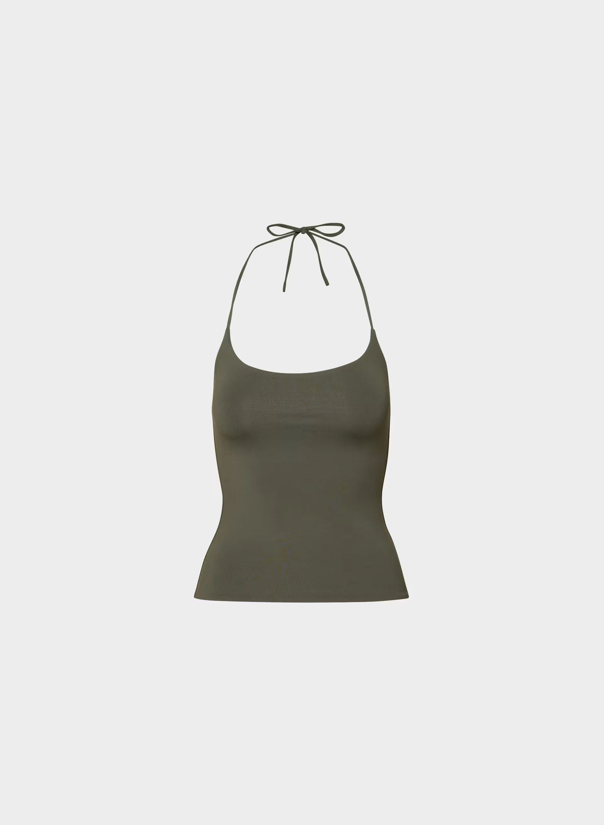 Original Contour Grace Halter Top - FLINT GREEN