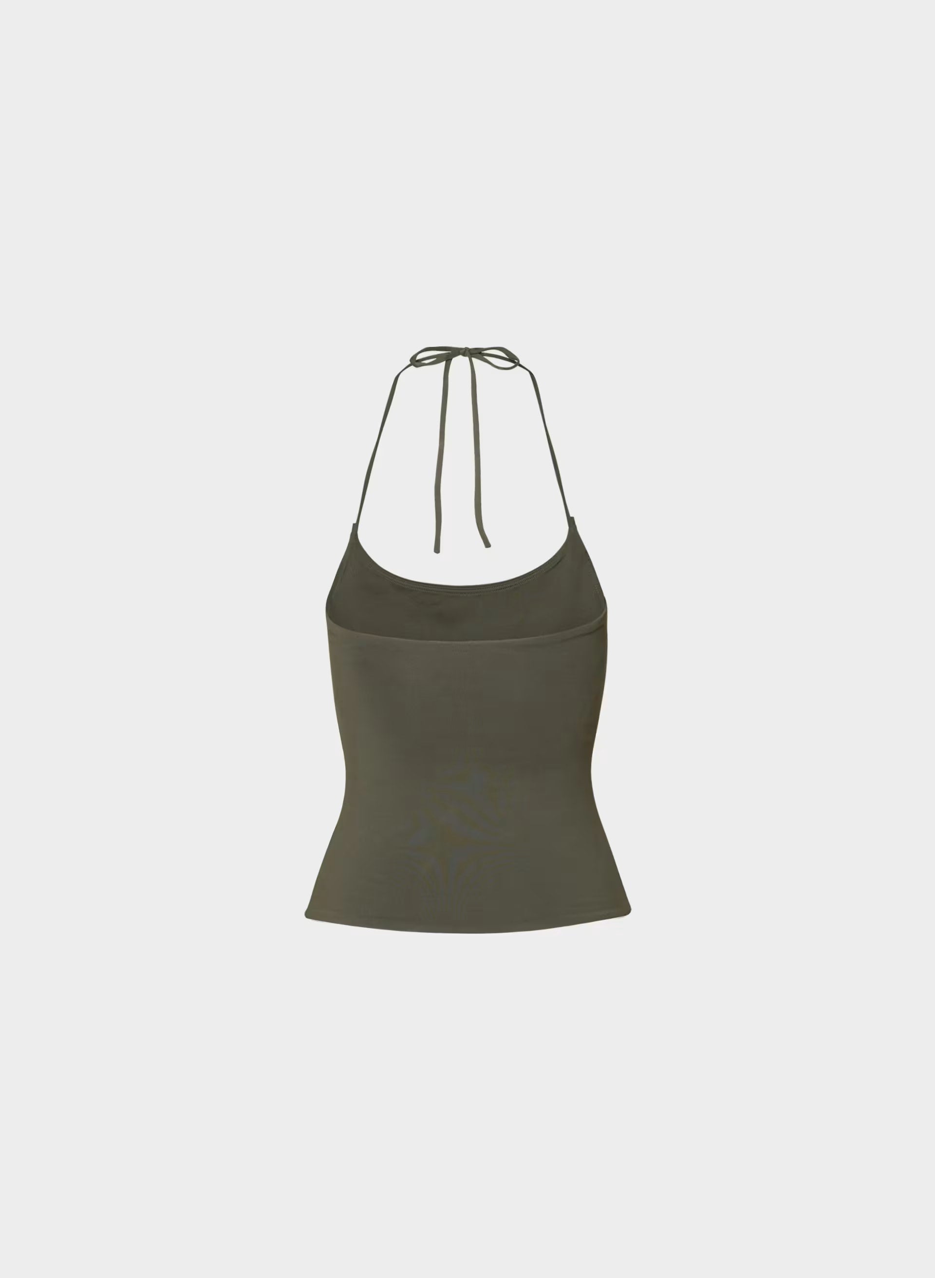 Original Contour Grace Halter Top - FLINT GREEN