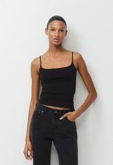Casual Contour Presence Cami Tank - BLACK