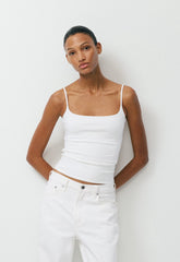 Casual Contour Presence Cami Tank - WHITE