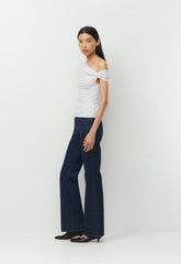 Casual Contour Ravish Top - HEATHER CLOUD WHITE