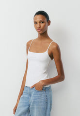 Casual Contour Presence Cami Tank - HEATHER CLOUD WHITE