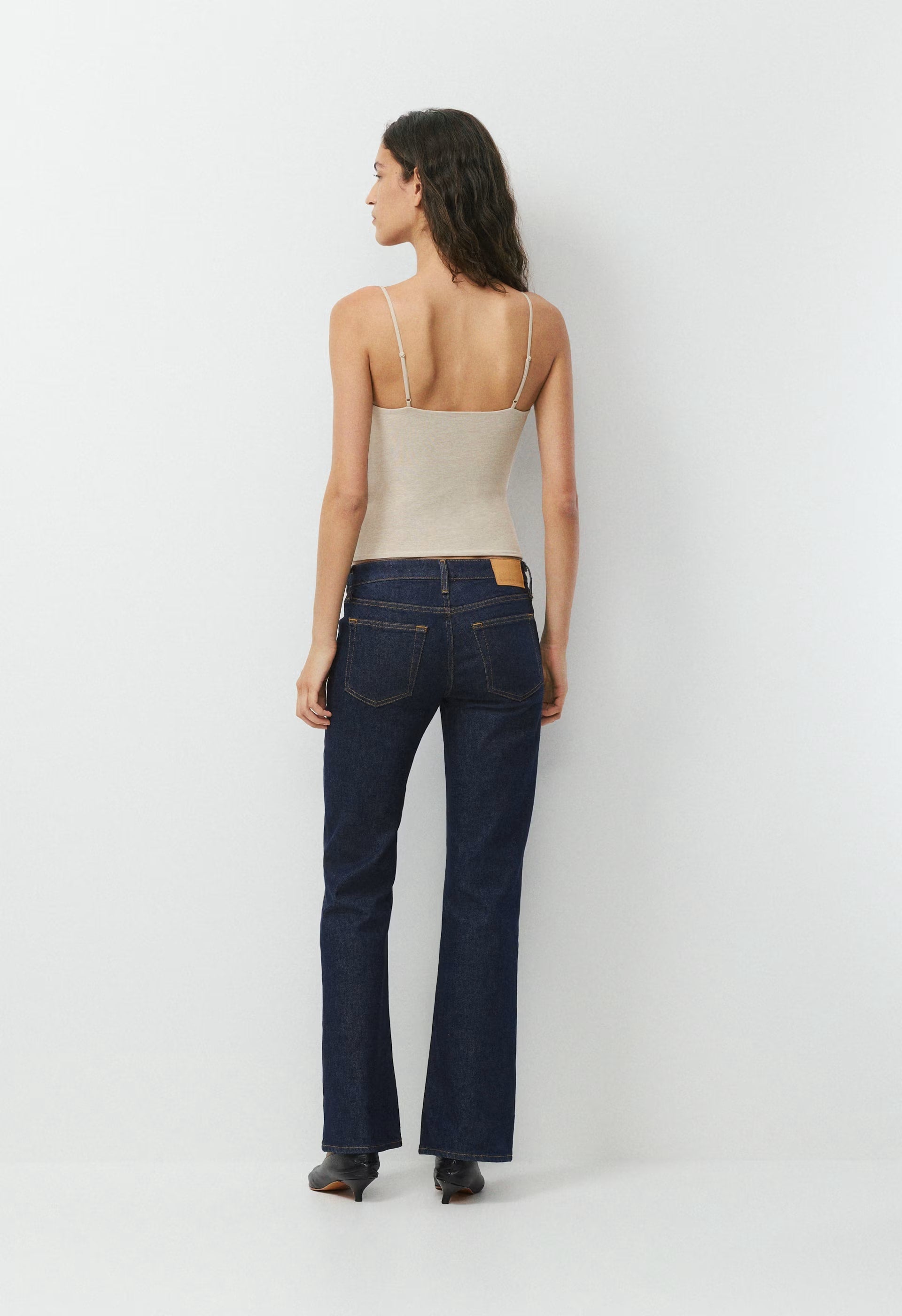 Casual Contour Presence Cami Tank - HEATHER ECRU