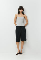 Casual Contour Presence Cami Tank - HEATHER CHROME