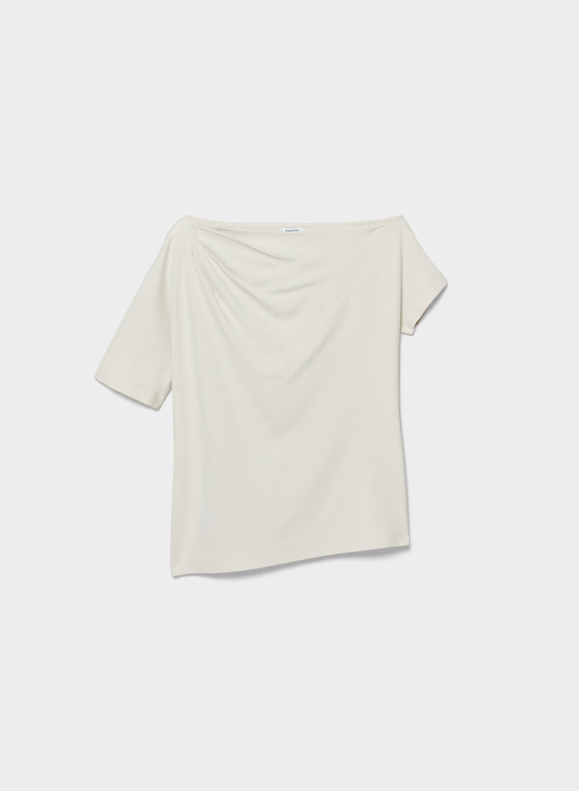 InterLock Cotton Script Top - MATTE PEARL